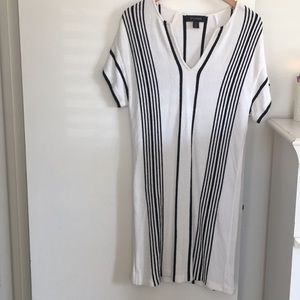 ST. John striped dress